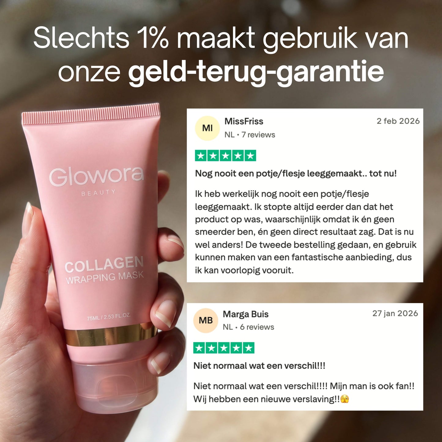 Bio-Kollagen-Maske + Pinsel