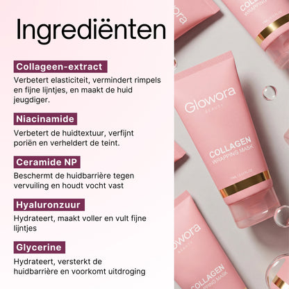 Bio-Collageen Masker + Kwast