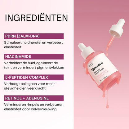 Rosen-Peptid-Serum mit PDRN