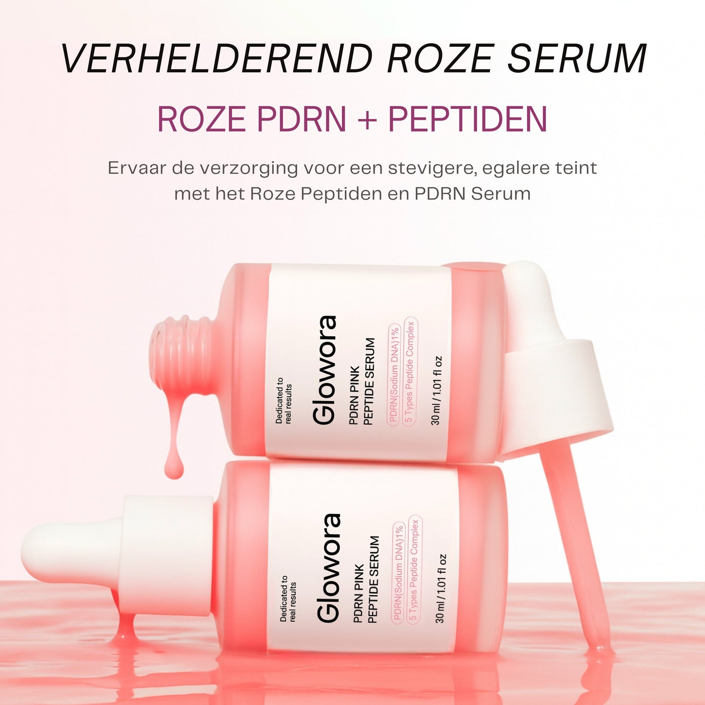 Rosen-Peptid-Serum mit PDRN