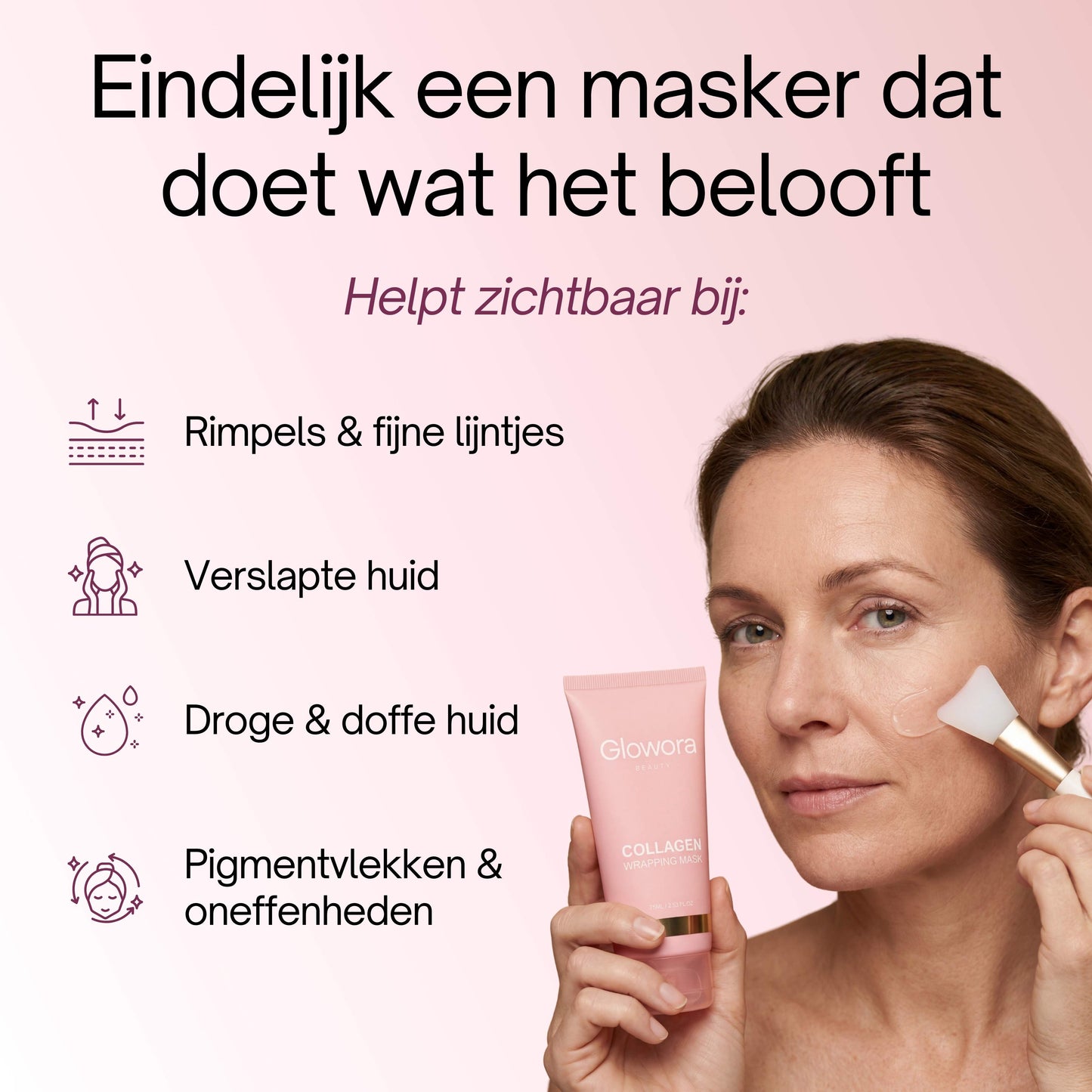 Bio-Kollagen-Maske + Pinsel