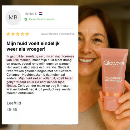 Bio-Collageen Masker + Kwast