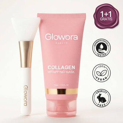 Bio-Collageen Masker + Kwast