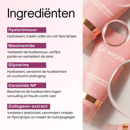 Bio-Collageen Masker + Kwast